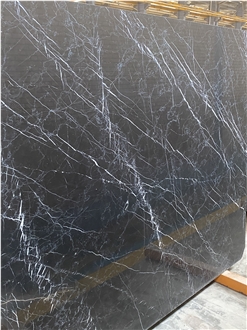 Persian Black Nero Marble Slabs