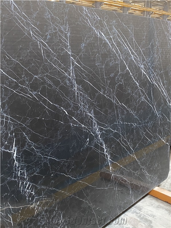 Persian Black Nero Marble Slabs
