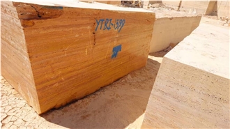 Persian Lemon Travertine Blocks