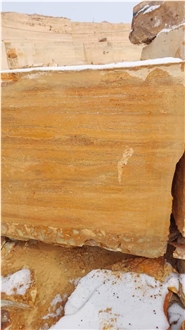 Persian Lemon Travertine Blocks