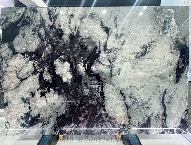Brazil Green Valley Orchid Cactus Boreal Quartzite Slabs