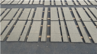 G654 Granite Flamed Stairs And Riser Tread