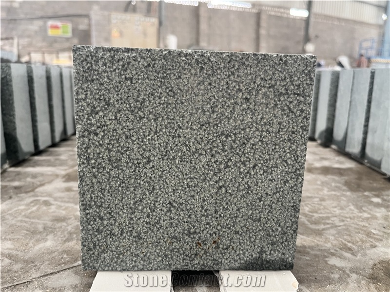 Green Granite Bush Hammered Paver Stone