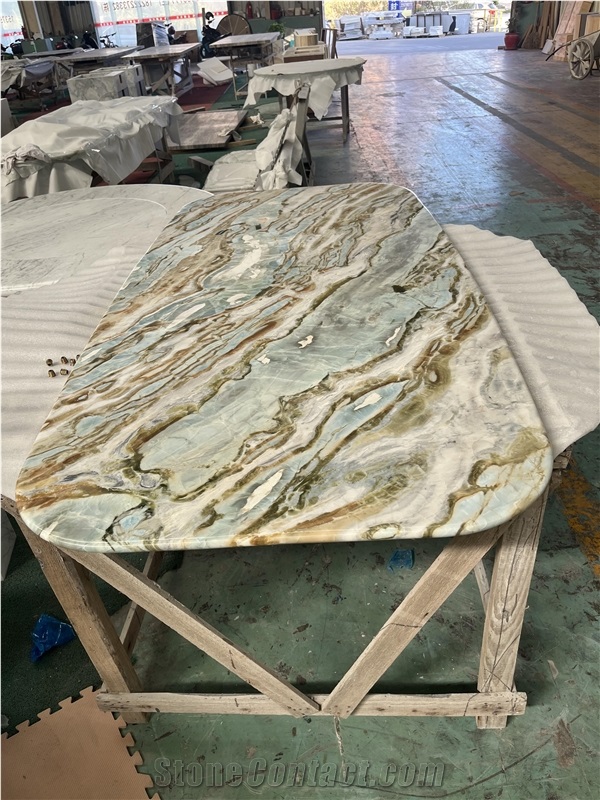 Marble Furnitures Dining Table Tops