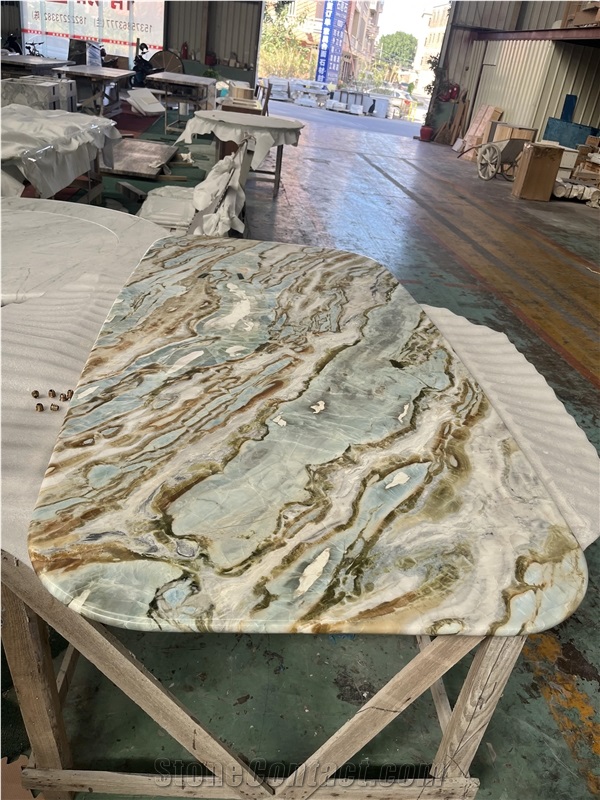 Marble Furnitures Dining Table Tops