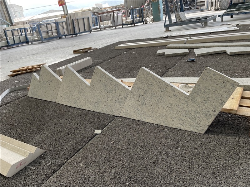 Sandblasted Giallo San Francisco Granite Paving Stone