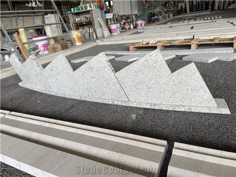 Sandblasted Giallo San Francisco Granite Paving Stone
