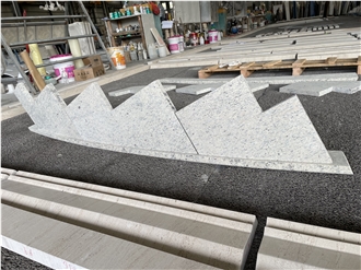 Sandblasted Giallo San Francisco Granite Paving Stone