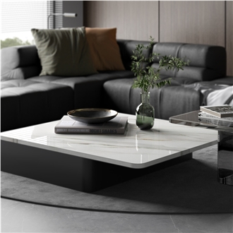 Calacatta White Sintered Stone Kitchen Countertops