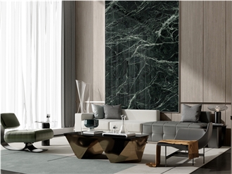 Indian Green Sintered Stone Slabs For Wall Background