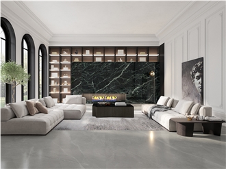 Indian Green Sintered Stone Slabs For Wall Background