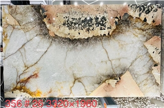 Pandora White Quartzite Slabs