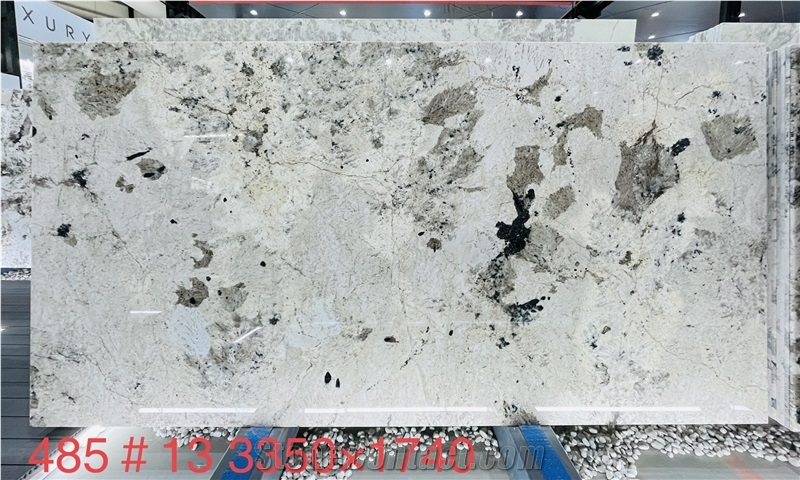 Pandora White Quartzite Slabs