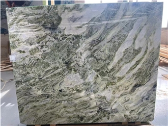 Polished Amazon Green Marble Slabs