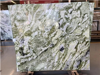 Polished Amazon Green Marble Slabs