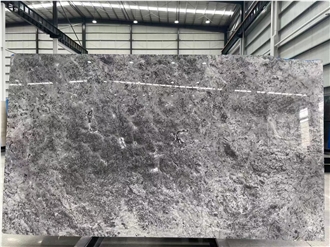 Polished Brazil Amazon Grey Marble Slabs Polished Brazil Amazon Grey Marble Slabs