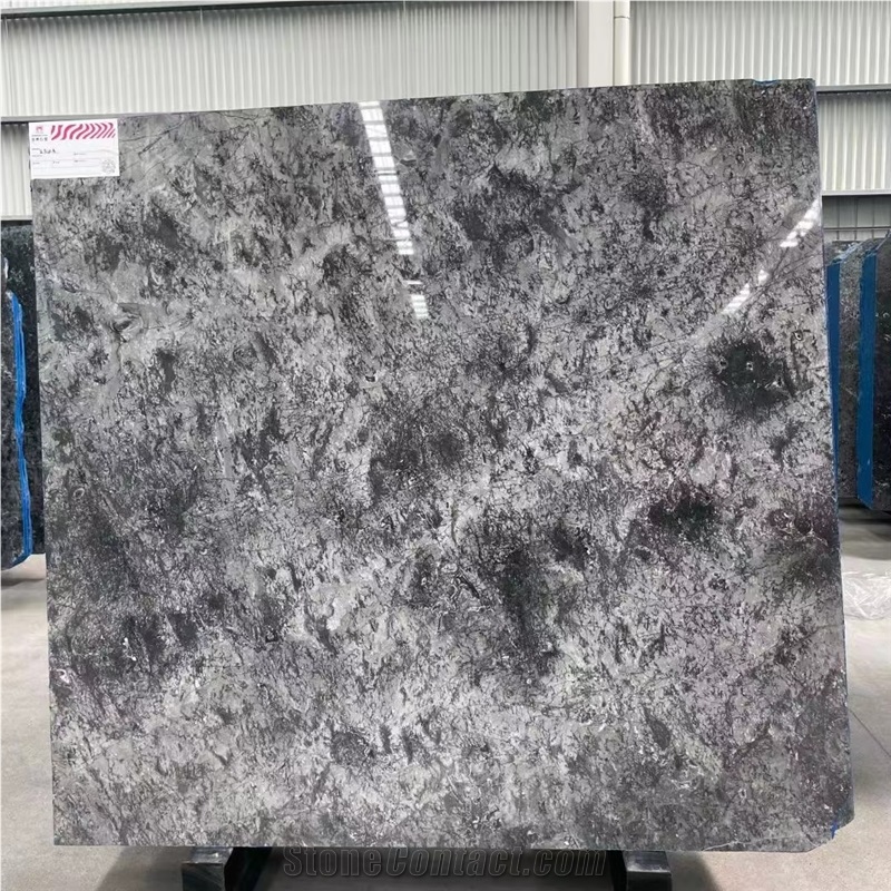 Polished Brazil Amazon Grey Marble Slabs