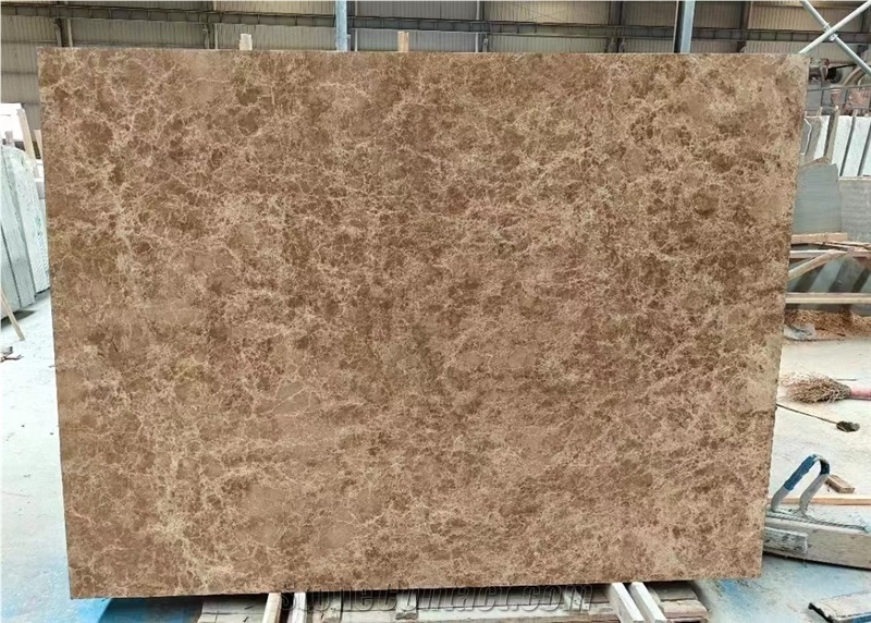 Polished Light Empereador Marble Slabs