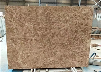 Polished Light Empereador Marble Slabs
