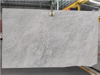Polished White Carrara Marble Slab Tiles