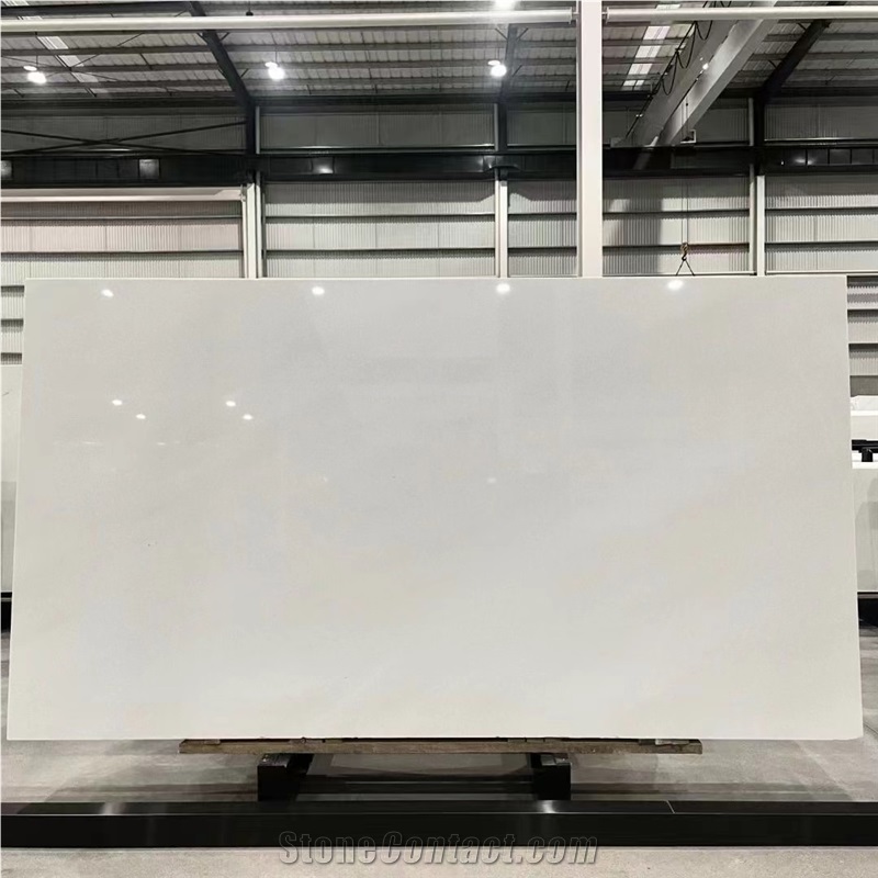Polished Yugoslav White Marble Slabs For Floor Application