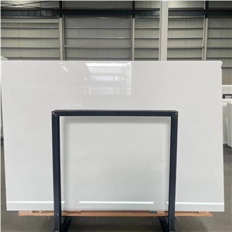 Polished Yugoslav White Marble Slabs For Floor Application