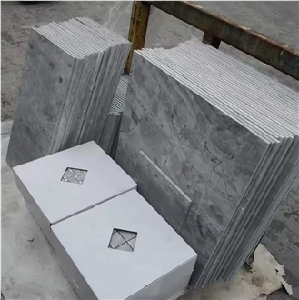 Super White Grey Veins Quartzite Slab For Wall Floor Tiles