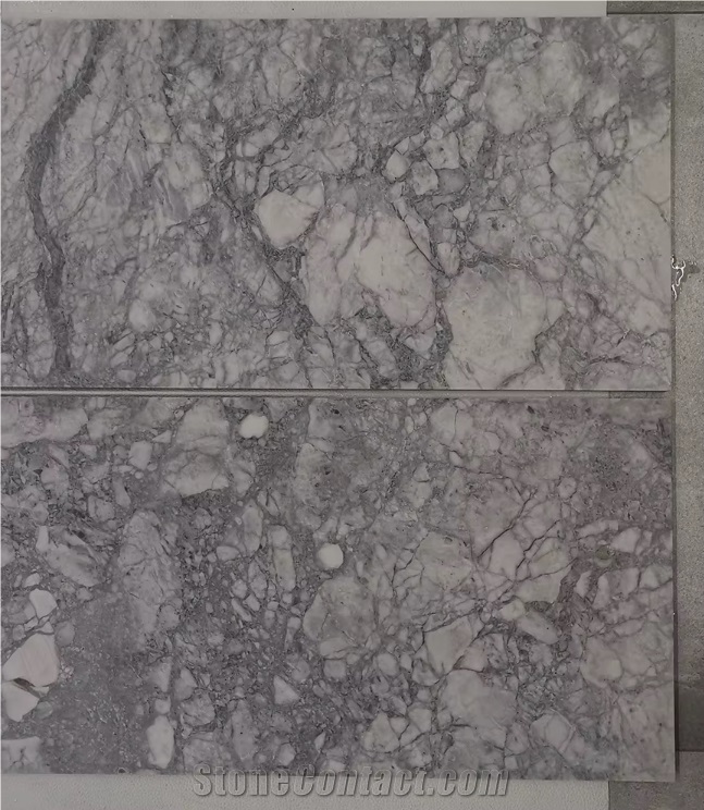 Super White Grey Veins Quartzite Slab For Wall Floor Tiles