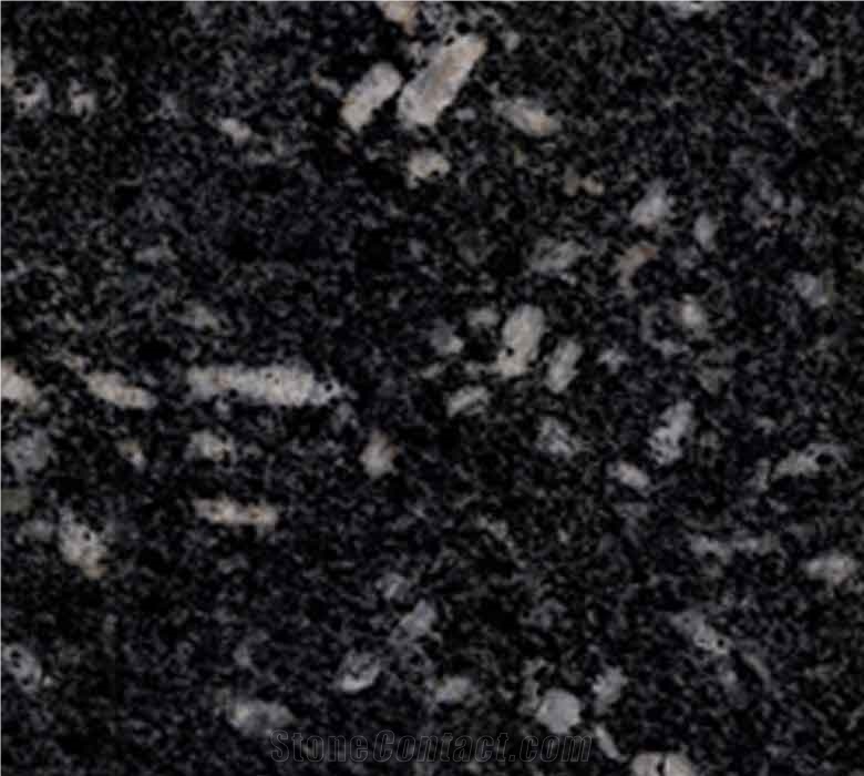 Black Aswan Granite Slabs, Granite Tiles