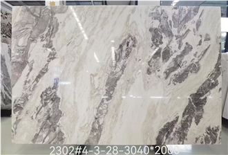 Namibia Oyster White Marble Slabs