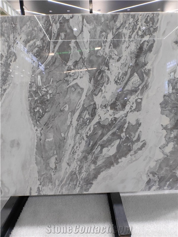 Namibia Oyster White Marble Slabs