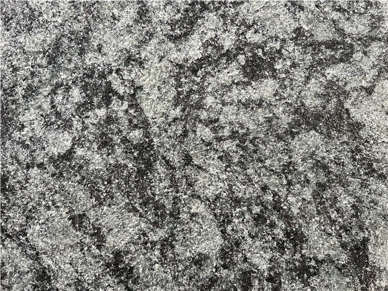 Olive Green Flowers Granite Slabs
