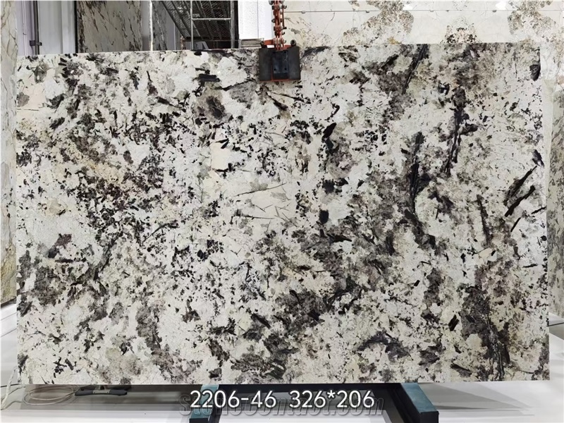 Splendor White  Granite Slabs