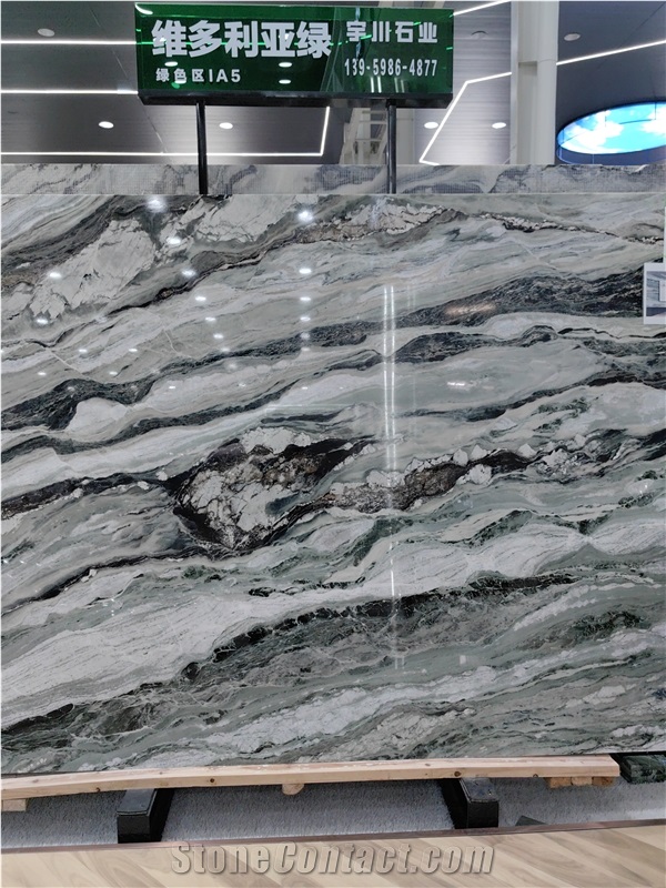 Victoria Green  Marble Slabs