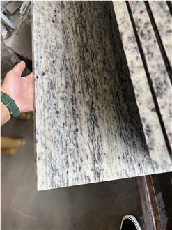 White Ornamental Granite Flamed Slabs