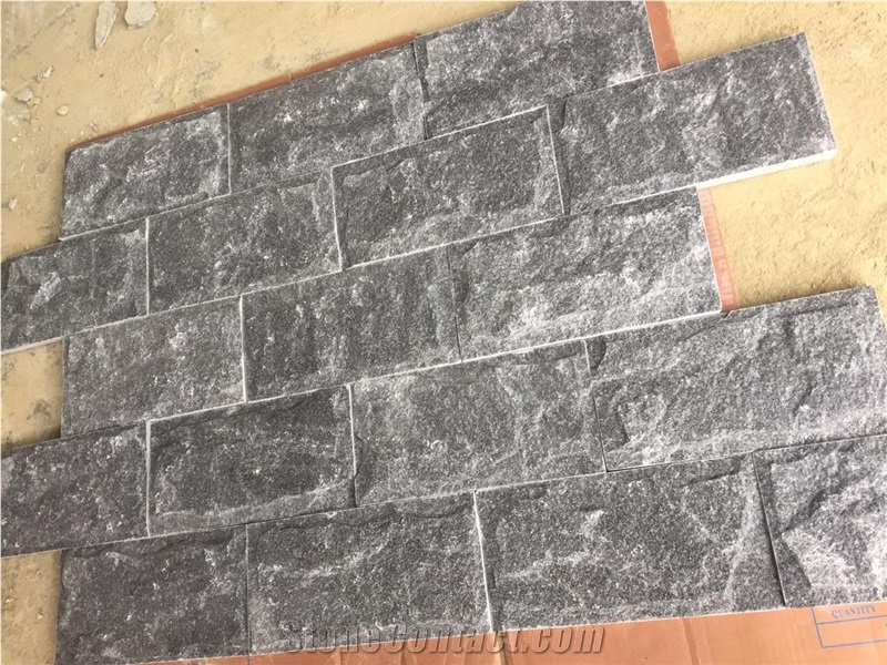 BLACK WALL CLADDING Mushroom Stone