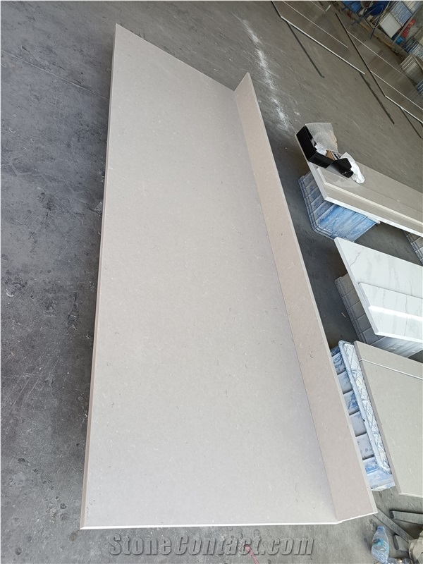 AST 4056 Frech Beige Artificial Stone Countertop