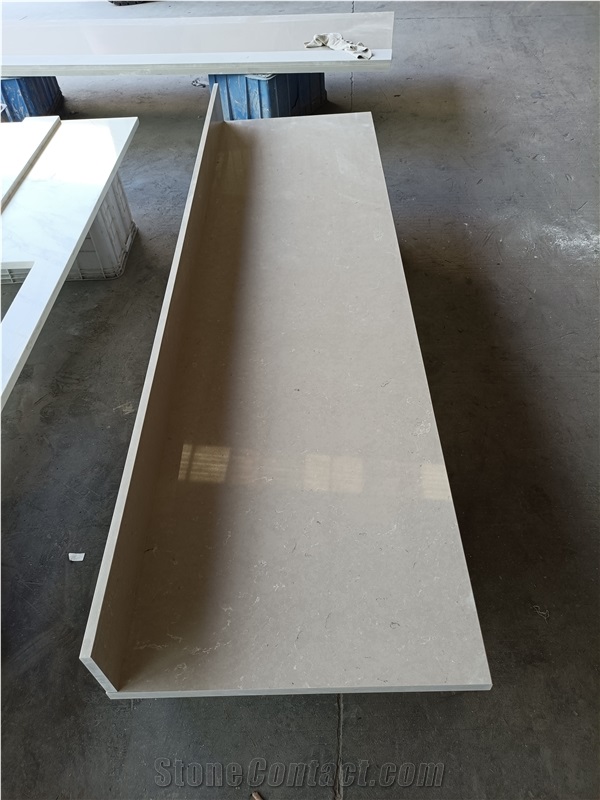 AST 4056 Frech Beige Artificial Stone Countertop