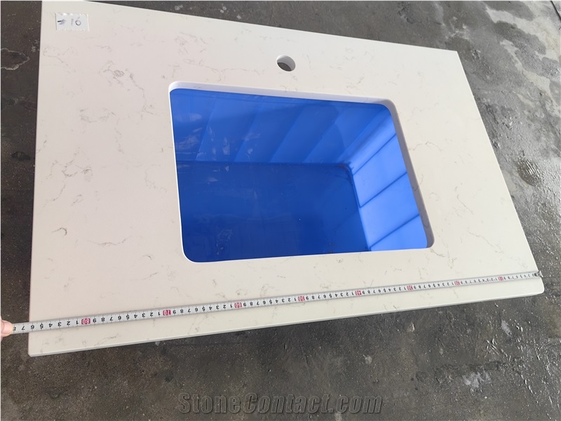 AST 4068 Carrara Breve Quartz Artificial Stone Countertop