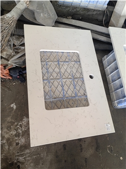 AST 4068 Carrara Breve Quartz Artificial Stone Countertop