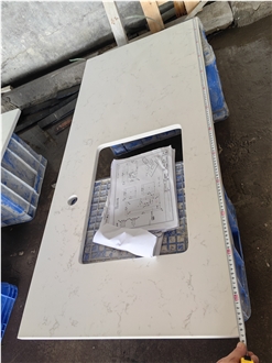AST 4068 Carrara Breve Quartz Artificial Stone Countertop