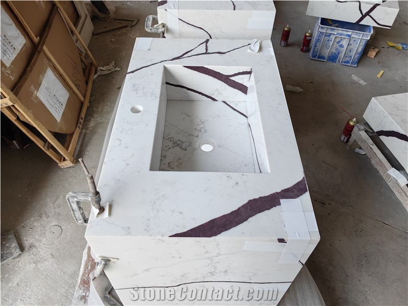 AST 5010 New York Quartz Artificial Stone Basins