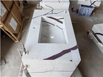 AST 5010 New York Quartz Artificial Stone Basins