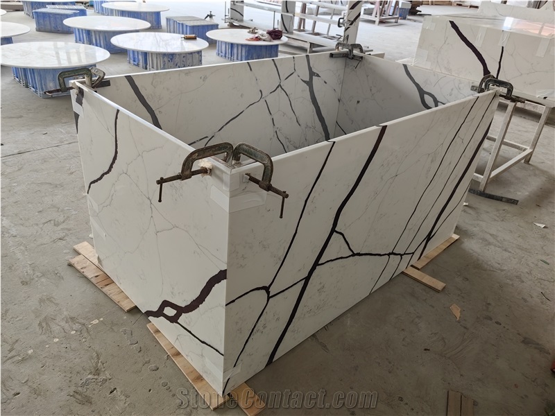 AST 5010 New York Quartz Artificial Stone Basins