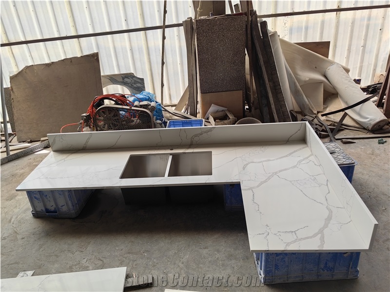 AST 5042 Laza SH Quartz Artificial Stone Countertop