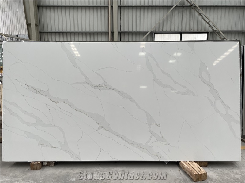 AST 5052 Calacatta Leon  Quartz Slabs