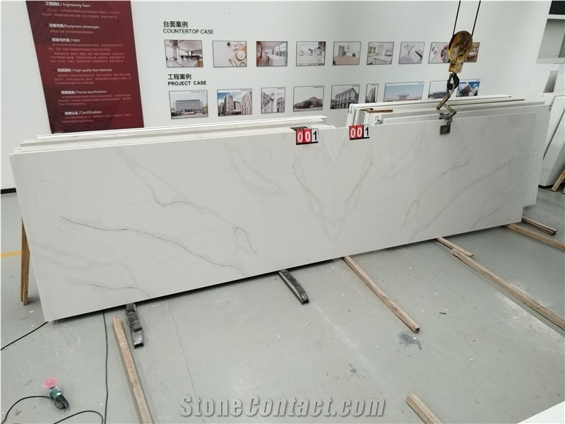 AST 5052 Calacatta Leon  Quartz Slabs