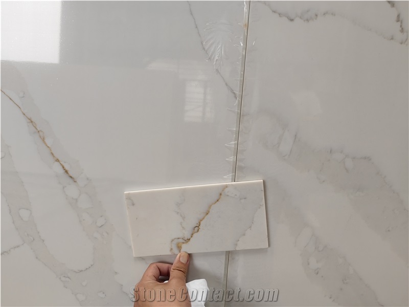 AST 5052 Calacatta Leon  Quartz Slabs