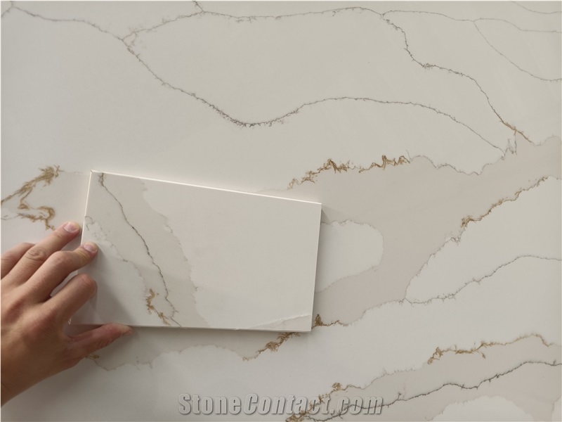 AST 5054 Sandro Quartz Artificial Stone Slabs