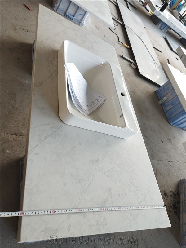AST 5055 Diana Extra Quartz Artificial Stone Countertop